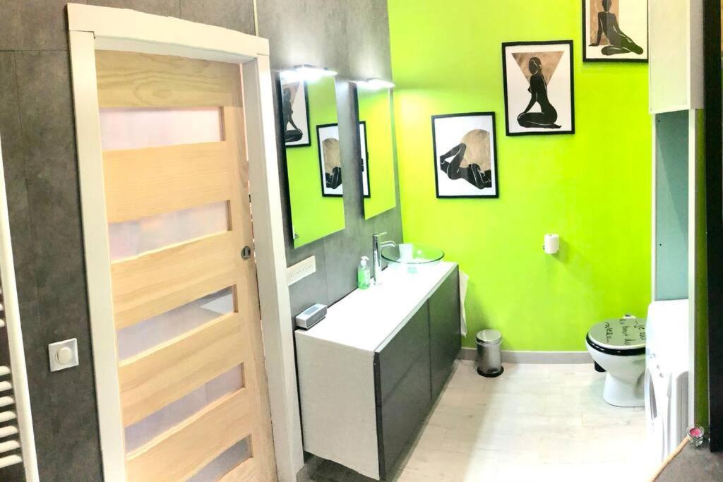 Duplex Atypique 20' De Toulouse Lägenhet Leguevin Exteriör bild